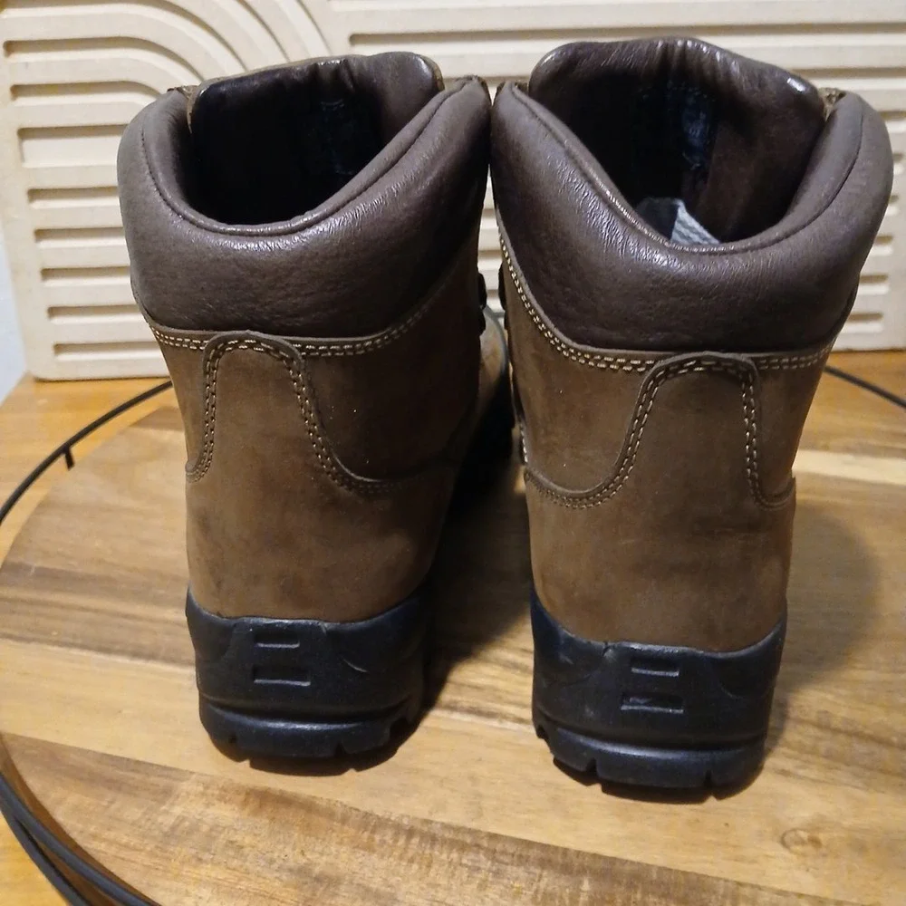 Danner Brown Leather Expedition GTX Womens Sz 10 Hiking Gore-Tex Vibram Boots